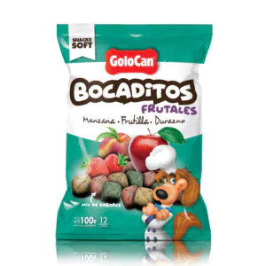 Golocan Bocaditos Manz, Frut y Dur 100g