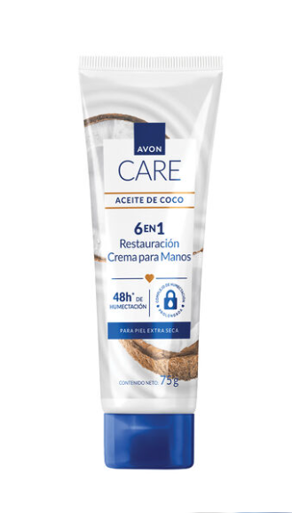 Crema para Manos Avon Care Aceite de Coco 75g Avon