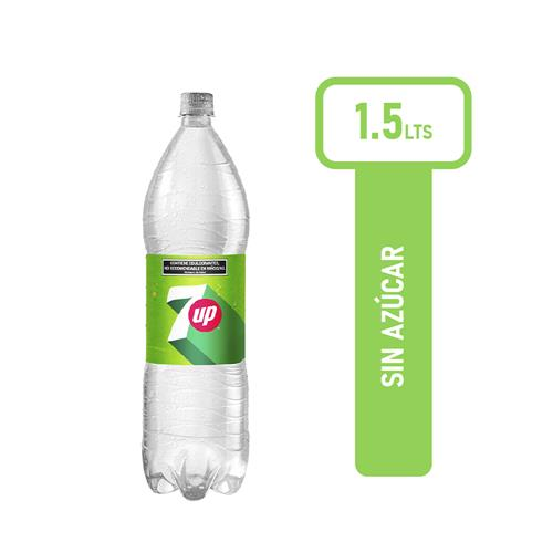 Gaseosa SEVEN UP Sin Azúcar 1.5 L