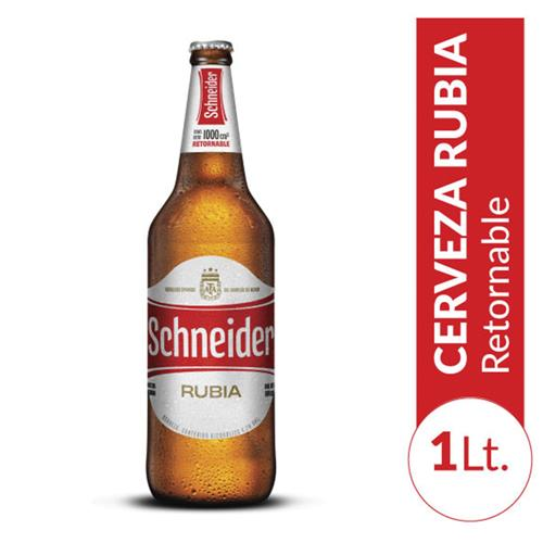 Cerveza Lager SCHNEIDER Botella 1 L